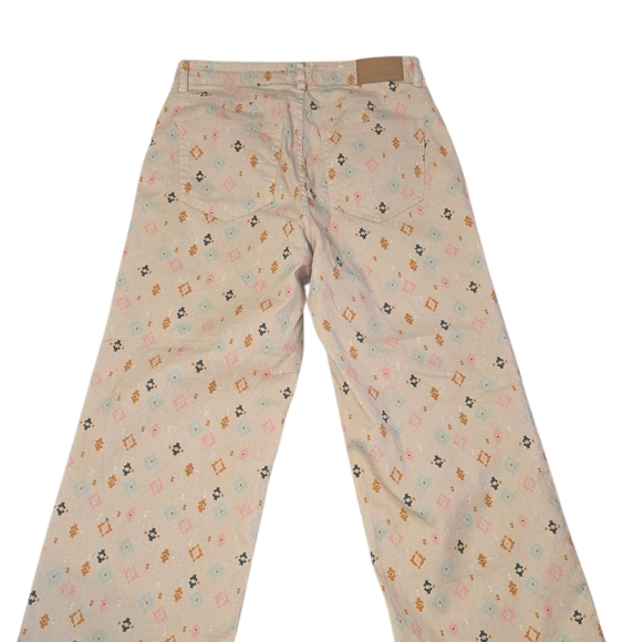 Cortefiel Eco-Friendly Women’s Palazzo Wide-leg Silhouette‎ Geometric Print - Picture 4 of 8